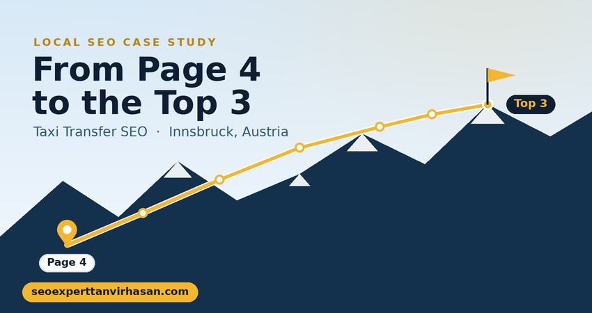 how to rank a taxi business on Google Maps — Innsbruck case study